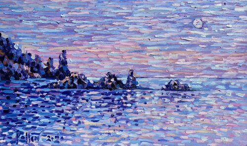 Faraglioni di Ciclopo van Polina Ogiy, Schilderij te koop op Singulart