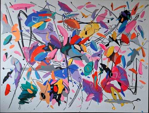 ANDANTE - C21 - MOZART di Valeriano CORTÁZAR, Pittura in vendita su Singulart