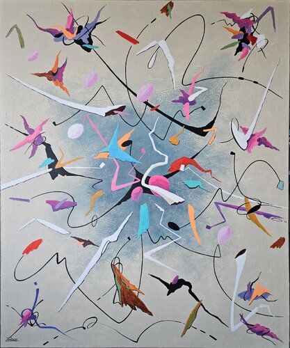 SURE THING - ST GERMAIN van Valeriano CORTÁZAR, Schilderij te koop op Singulart