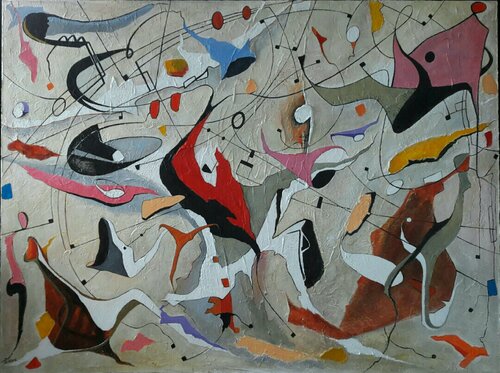 Sibelius OP 47 di Valeriano CORTÁZAR, Pittura in vendita su Singulart