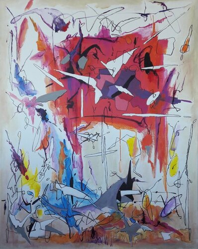 WOKE UP DREAMING van Valeriano CORTÁZAR, Schilderij te koop op Singulart