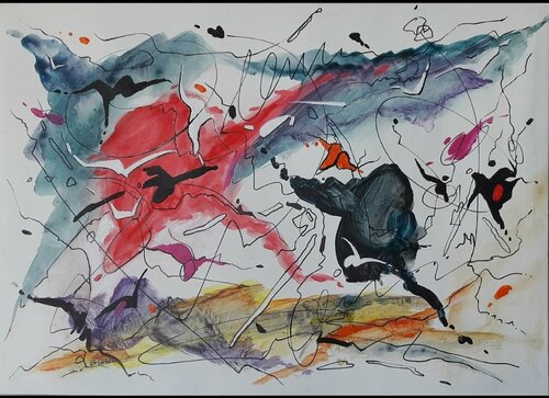 FANTASIE IMPROMPTU van Valeriano CORTÁZAR, Schilderij te koop op Singulart