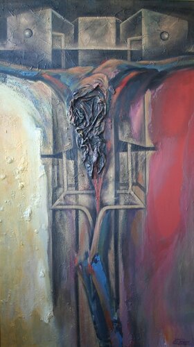 SANTO GRIAL van Valeriano CORTÁZAR, Schilderij te koop op Singulart