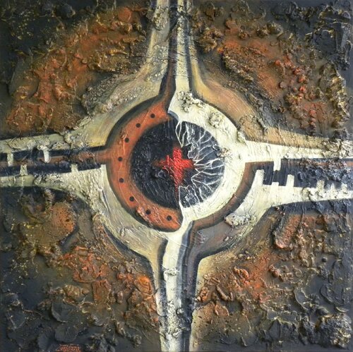 DOGMA par Valeriano CORTÁZAR, Peinture en vente sur Singulart