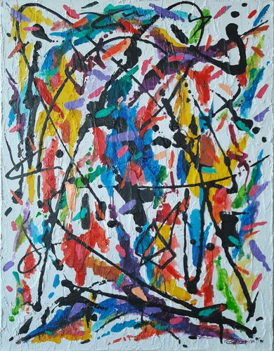 SO MANY ROADS by Valeriano CORTÁZAR, Painting for Sale on Singulart