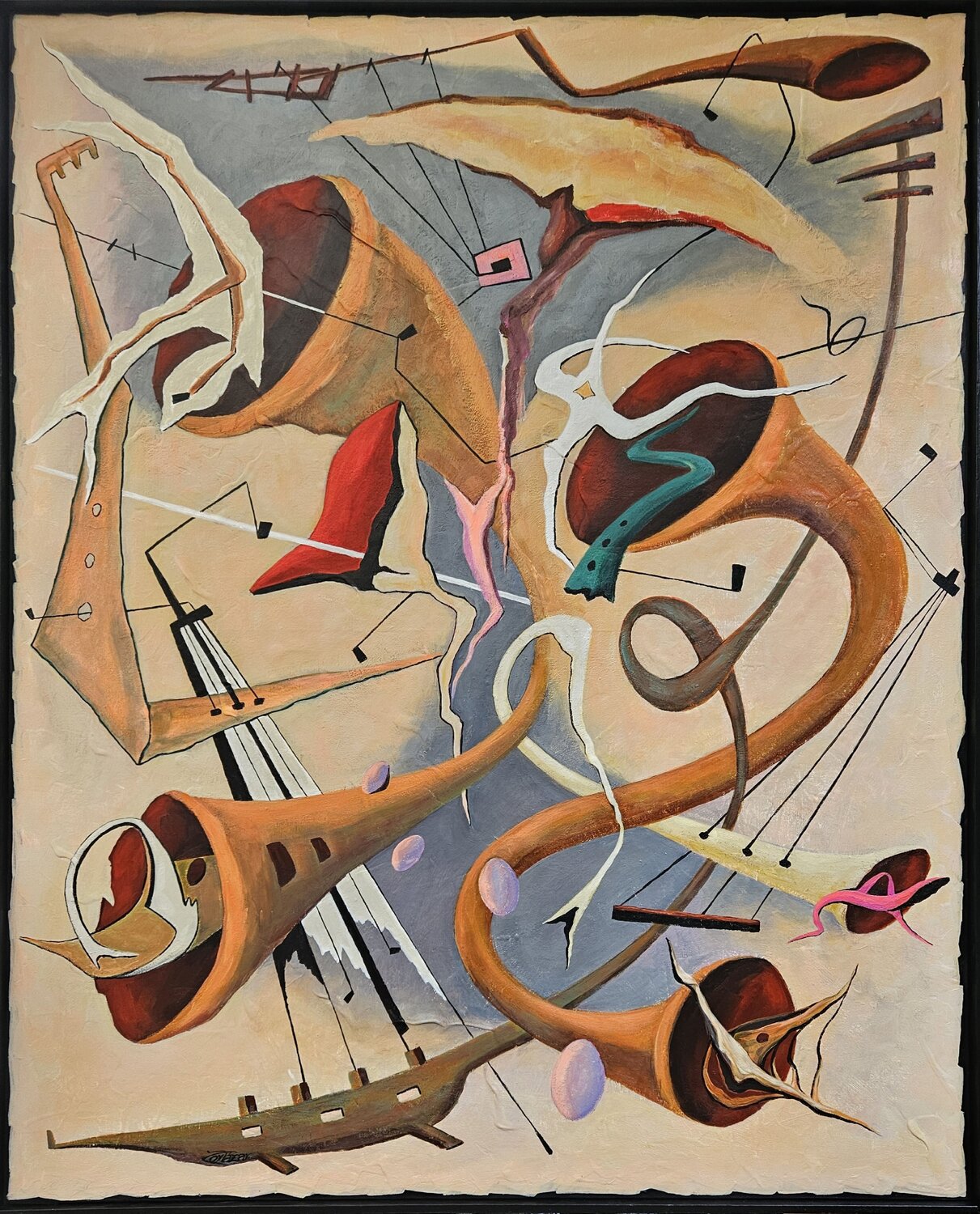 25 or 6 to 4 Valeriano CORTÁZAR Peinture originale à vendre
