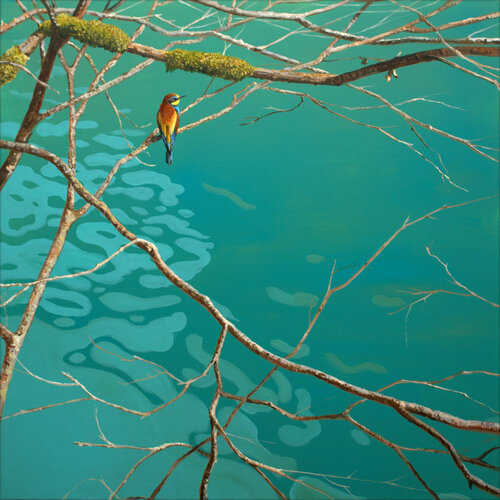 L'origine du monde, au premier matin il y eut le chant de l'oiseau au dessus de la Loue. François Pagé