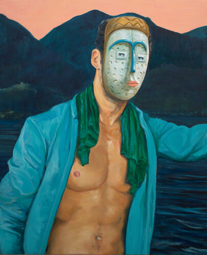 Un visage qui ne rit jamais, est-il le témoin d'un coeur mauvais ? par François Pagé, Peinture en vente sur Singulart