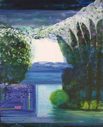 le jardin de Gavina par François Pagé, Peinture en vente sur Singulart