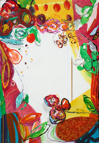 le jardin d' Anita par François Pagé, Peinture en vente sur Singulart