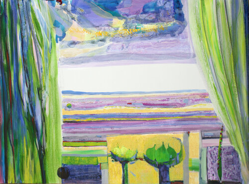 le jardin de Giani van François Pagé, Schilderij te koop op Singulart