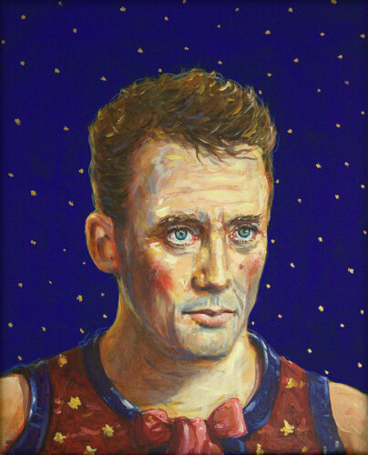 J’étais fasciné par la concentration de Magnus avant de commencer son numéro,c’était un peu comme avant de peindre. de François Pagé, Pintura a la venta en Singulart