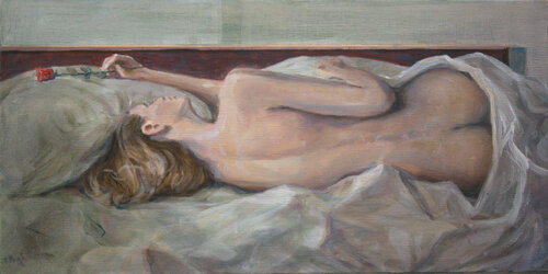 Comme un amant, le sommeil était venu te prendre, ma rose à la main. Je gardais de toi un souvenir dépourvu de larmes. François Pagé