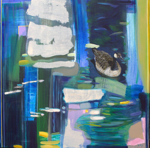 Chaque année vous me donniez rendez-vous, nous étions les seuls à connaître les secrets de nos vies d'avant. von François Pagé, Malerei kaufen auf Singulart