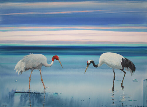 C’est en hiver que nous nous donnions rendez-vous, sa ponctualité était remarquable.Elle était d’une beauté rare, mystérieuse dans son attitude, son plumage bleu-nuit et son œil amoureux comme un reine de Saba, entraînait pour moi des impressions ineffaça François Pagé