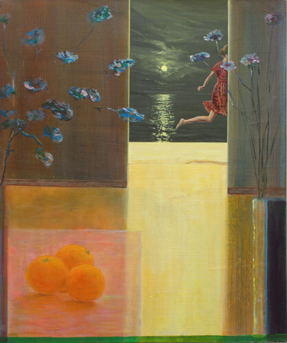 Il y eu comme un souffle inouï, puis une aspiration heureuse . La lévitation de Saint François . van François Pagé, Schilderij te koop op Singulart