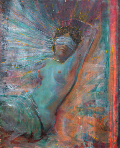 Le rêve brisé. Tu n'es jamais ce que tu es, belle Amphitrite. de François Pagé, Pintura a la venta en Singulart