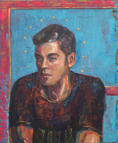 J’étais fasciné par la concentration de Magnus avant de commencer son numéro,c’était un peu comme avant de peindre. par François Pagé, Peinture en vente sur Singulart