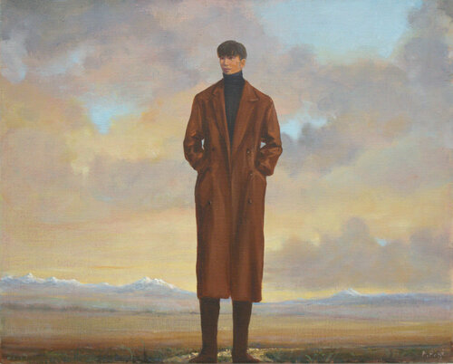 La force de l'errance, est-elle celle de permettre de vivre un certain temps dans le présent ? van François Pagé, Schilderij te koop op Singulart