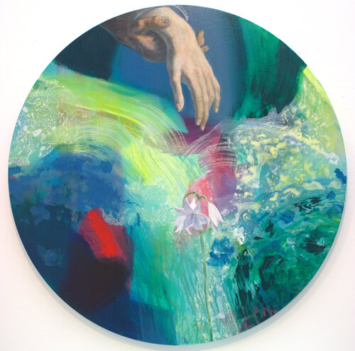 C'était la première fois que je prenais ta main légère, la première danse. van François Pagé, Schilderij te koop op Singulart