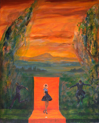 Allégorie du triomphe de Vénus. di François Pagé, Pittura in vendita su Singulart