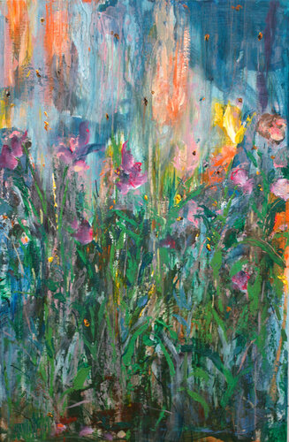 la colère du ciel, le désespoir des abeilles. by François Pagé, 회화 for Sale on Singulart