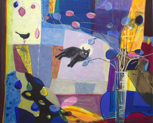 Après de nombreux brouhahas et tohu-bohu, ils devinrent les meilleurs amis du monde. by François Pagé, Painting for Sale on Singulart