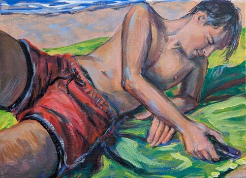 La bonne nouvelle de François Pagé, Pintura a la venta en Singulart