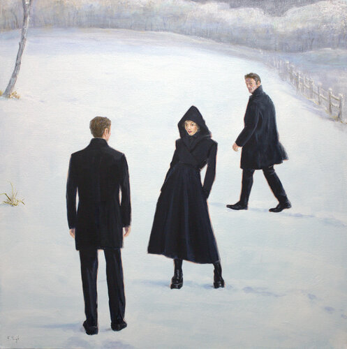 le malentendu par François Pagé, Peinture en vente sur Singulart