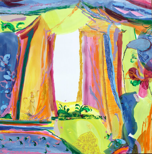 le jardin d'Elaîa von François Pagé, Malerei kaufen auf Singulart