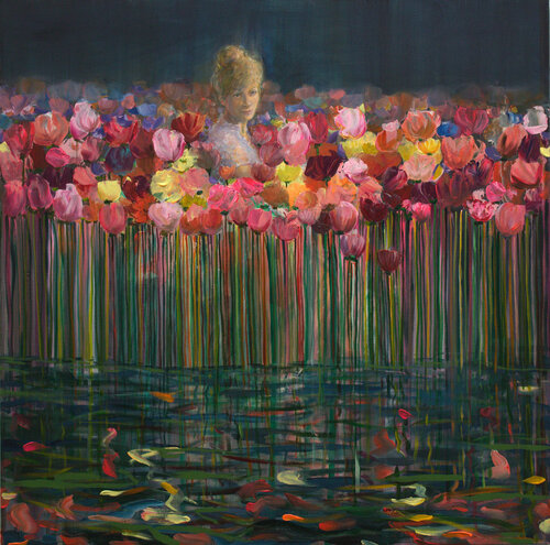 Chaque année j'allais nager la nuit vers les grandes fleurs , je te retrouvais toujours inaltérée par les divines blessures du temps François Pagé