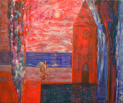 Même si l'ange est lumière, il n'a ni ombre ni reflet. Il est ange car il est bonté, il est l'absolu gardien de l'âme harmonieuse. On reconnaît sa présence quand nos pieds n'ont plus de pesanteur, quand la chaîne qui les liait au boulet s'est fendue, lais François Pagé