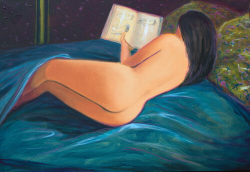 Dans ta main mes croquis. De page en page, comme le temps gardé en secret, des saisons d'amour toujours recommencées. François Pagé
