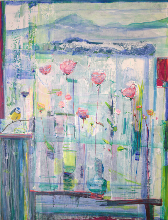 Dans la froidure de l'hiver, notre mésange attendait chaque matin tes mains d'ange et ton cœur donateur. François Pagé