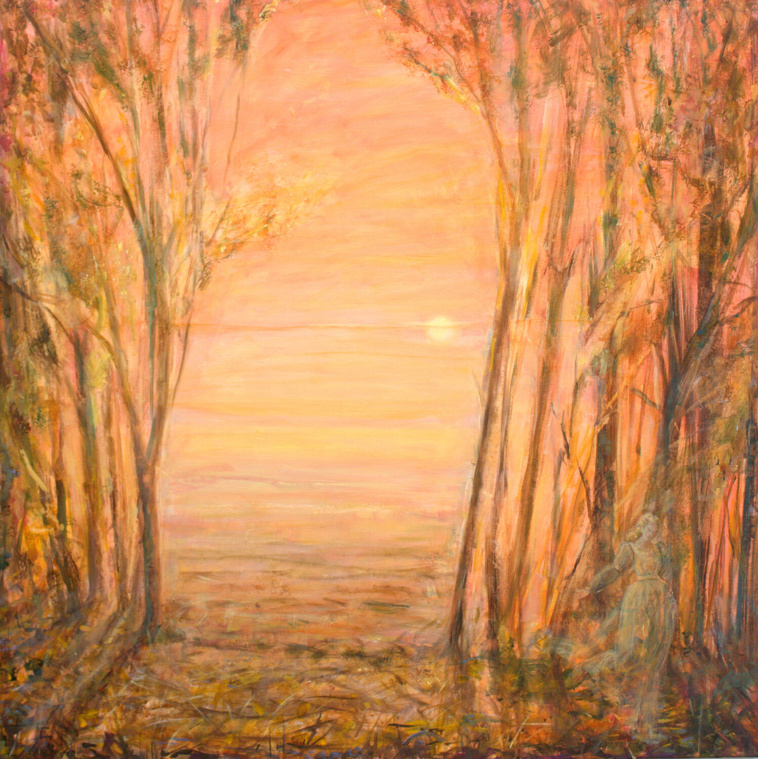 Je crus à une apparition à la vue de cette danseuse translucide. J