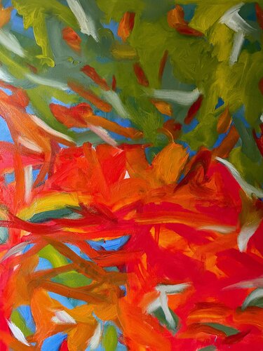 Stuck on the Thought of U van Steven Miller, Schilderij te koop op Singulart