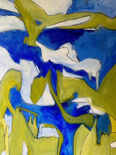 Through The Looking Glass van Steven Miller, Schilderij te koop op Singulart