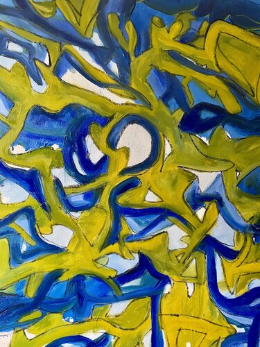 Counting Backwards van Steven Miller, Schilderij te koop op Singulart