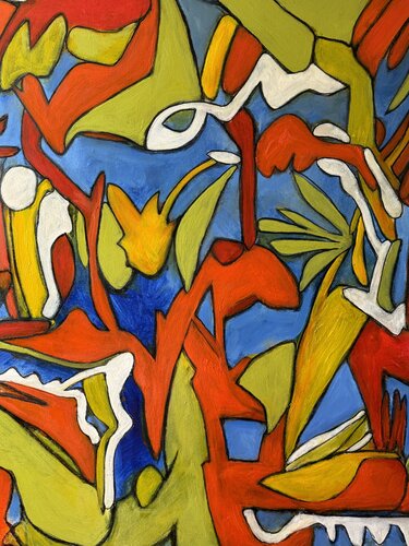 Round About Now van Steven Miller, Schilderij te koop op Singulart