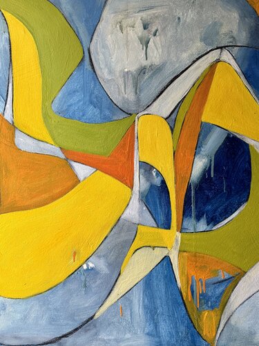 The Balance van Steven Miller, Schilderij te koop op Singulart