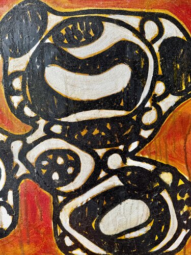 All About The Sun van Steven Miller, Schilderij te koop op Singulart