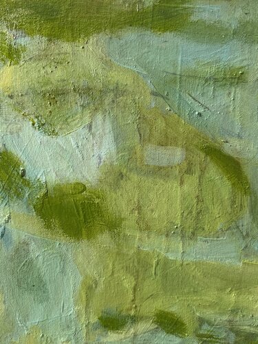 Green-Blue No. 4 van Steven Miller, Schilderij te koop op Singulart