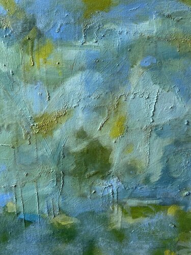 Green-Blue No. 6 van Steven Miller, Schilderij te koop op Singulart