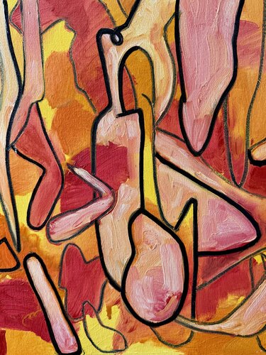 Orange No. 3 van Steven Miller, Schilderij te koop op Singulart