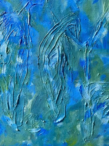 Blue No. 2 van Steven Miller, Schilderij te koop op Singulart