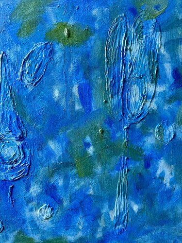 Green  Blue No. 10 de Steven Miller, Pintura a la venta en Singulart