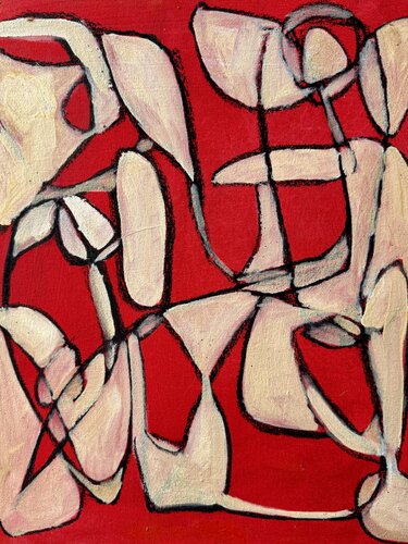 Red No. 3 von Steven Miller, Malerei kaufen auf Singulart