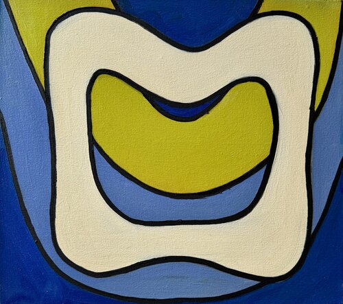 Celestial Happiness No. 11 van Steven Miller, Schilderij te koop op Singulart