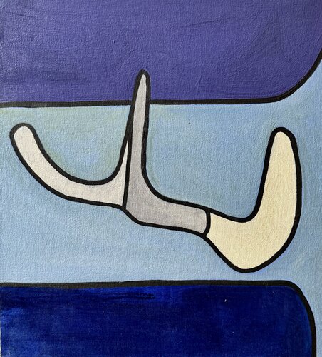 1, 2, 3 di Steven Miller, Pittura in vendita su Singulart