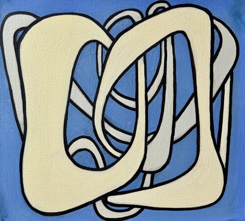 Intertwined van Steven Miller, Schilderij te koop op Singulart